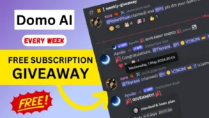 Domo AI Subscription Giveaway